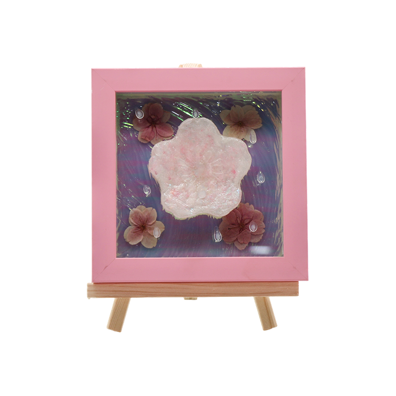Pembe Kiraz Çiçeği Sanat Işığı - Kiraz Çiçeği Jeli