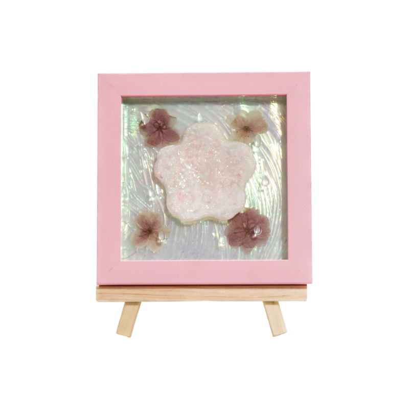 Pembe Kiraz Çiçeği Sanat Işığı - Kiraz Çiçeği Jeli